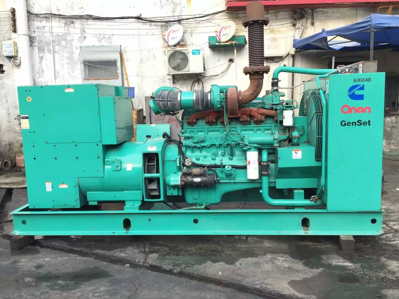 菏泽租赁发电机-柴油发电机不正常冒烟的原因